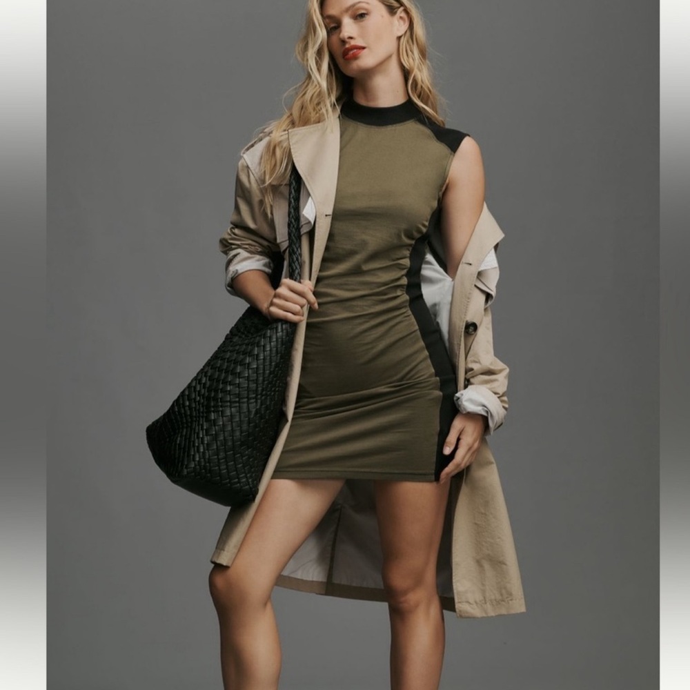 ‼️ SALE TODAY ONLY $20‼️ Anthropologie Sleeveless Colorblock Mini Dress Size XS